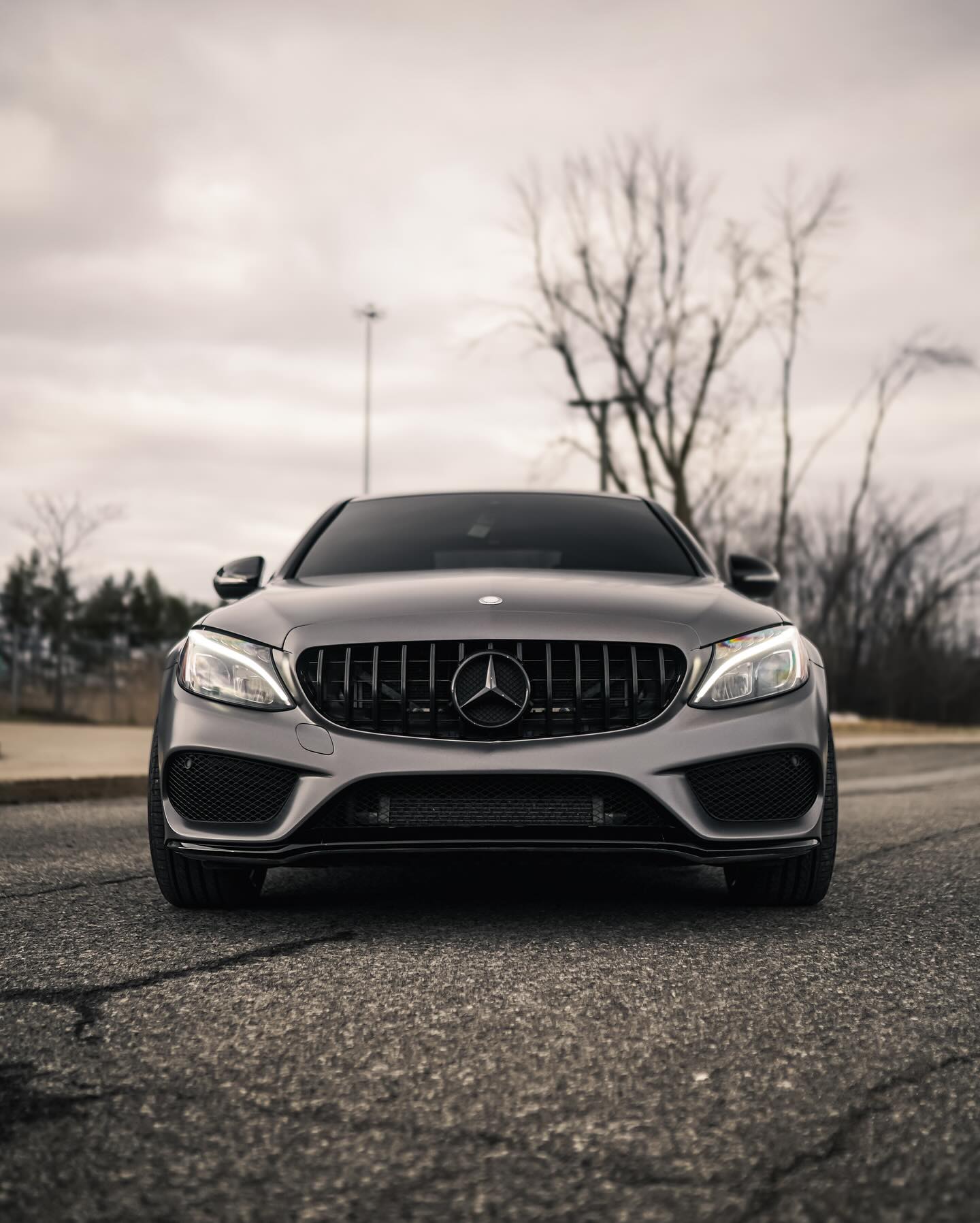 Mercedes Benz C300, Satin Dark Grey